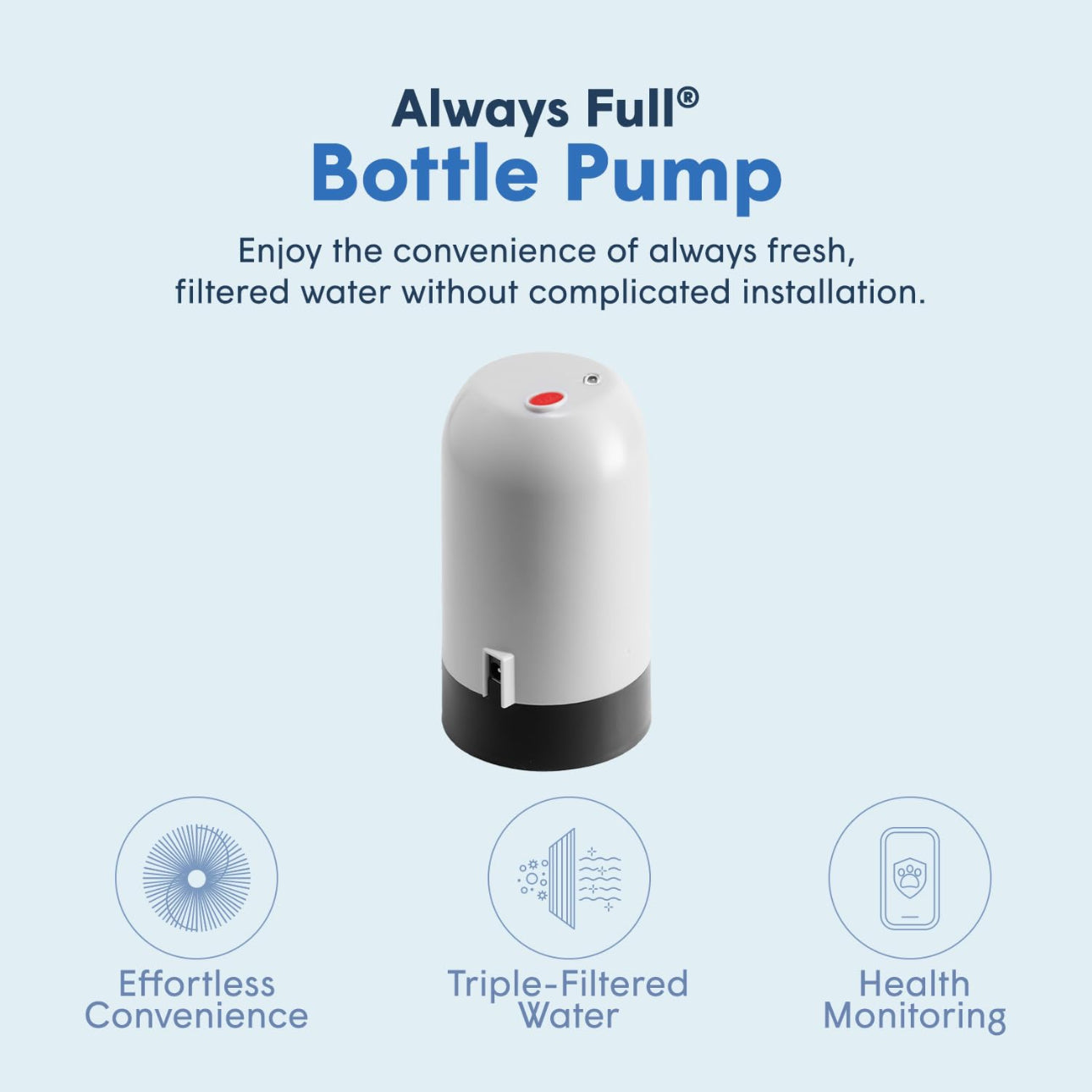 Always Full® Bottle Pump